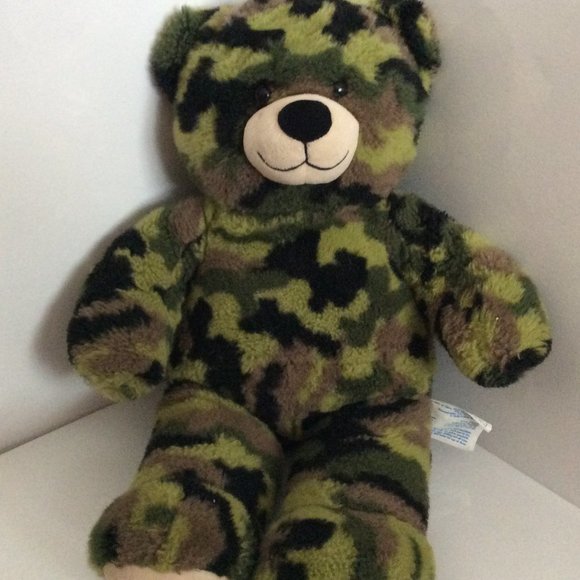 Build-A-Bear Other - Build-A-Bear Camouflage Stuffed Animal